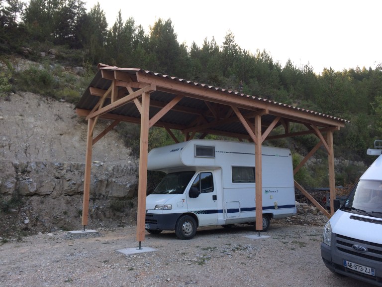 Auvent pour Camping car en Douglas - Emile M.